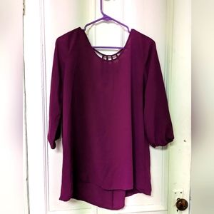 Maurices women's s M strappy back tunic